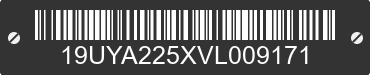 1997 ACURA CL 19UYA225XVL009171 VIN decoded