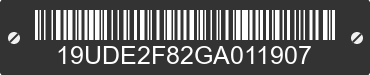 2016 ACURA ILX 19UDE2F82GA011907 VIN decoded