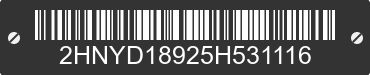 2005 ACURA MDX 2HNYD18925H531116 VIN decoded