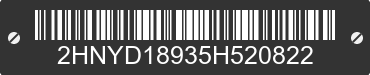 2005 ACURA MDX 2HNYD18935H520822 VIN decoded