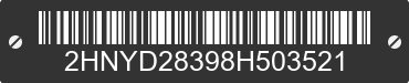 2008 ACURA MDX 2HNYD28398H503521 VIN decoded