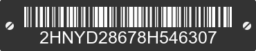 2008 ACURA MDX 2HNYD28678H546307 VIN decoded