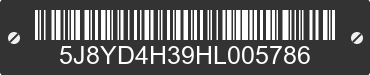 2017 ACURA MDX 5J8YD4H39HL005786 VIN decoded