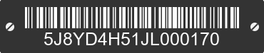2018 ACURA MDX 5J8YD4H51JL000170 VIN decoded