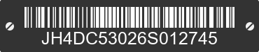 2006 ACURA RSX JH4DC53026S012745 VIN decoded