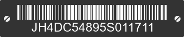 2005 ACURA RSX JH4DC54895S011711 VIN decoded