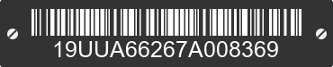 2007 ACURA TL 19UUA66267A008369 VIN decoded