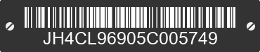 2005 ACURA TSX JH4CL96905C005749 VIN decoded