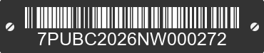 2022 AERO TRAILERS Aero Trailers 7PUBC2026NW000272 VIN decoded