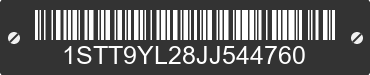 2018 AIRSTREAM Flying Cloud 1STT9YL28JJ544760 VIN decoded