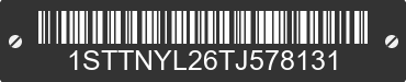 2026 AIRSTREAM Globetrotter 1STTNYL26TJ578131 VIN decoded