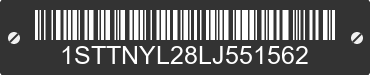 2020 AIRSTREAM Globetrotter 1STTNYL28LJ551562 VIN decoded