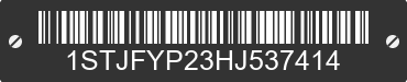 2017 AIRSTREAM International 1STJFYP23HJ537414 VIN decoded