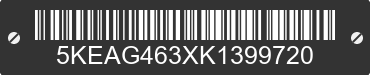 2019 ALL ALUMINUM STRUCTURE All Aluminum Structure 5KEAG463XK1399720 VIN decoded