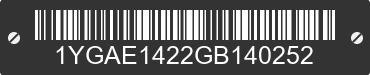 2016 ALUMA Aluma 1YGAE1422GB140252 VIN decoded