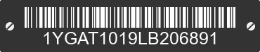 2020 ALUMA Aluma 1YGAT1019LB206891 VIN decoded