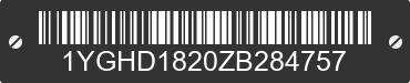 0 ALUMA Aluma 1YGHD1820ZB284757 VIN decoded