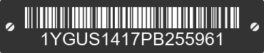 2023 ALUMA Aluma 1YGUS1417PB255961 VIN decoded