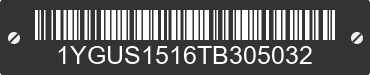 2026 ALUMA Aluma 1YGUS1516TB305032 VIN decoded