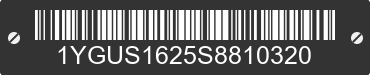 2025 ALUMA Aluma 1YGUS1625S8810320 VIN decoded