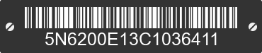 2012 AMERICAN HAULER American Hauler 5N6200E13C1036411 VIN decoded