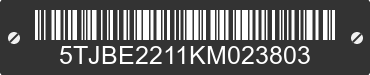2019 AMERICAN SURPLUS & MFG American Surplus & MFG 5TJBE2211KM023803 VIN decoded