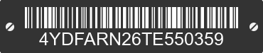 2026 ARCADIA Arcadia 4YDFARN26TE550359 VIN decoded