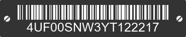 2000 ARCTIC CAT Arctic Cat 4UF00SNW3YT122217 VIN decoded