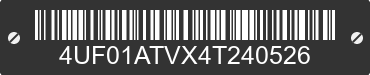 2004 ARCTIC CAT Arctic Cat 4UF01ATVX4T240526 VIN decoded