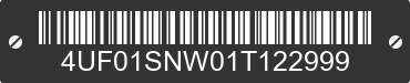 2001 ARCTIC CAT Arctic Cat 4UF01SNW01T122999 VIN decoded