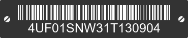 2001 ARCTIC CAT Arctic Cat 4UF01SNW31T130904 VIN decoded