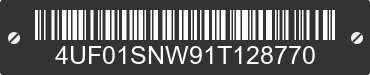 2001 ARCTIC CAT Arctic Cat 4UF01SNW91T128770 VIN decoded