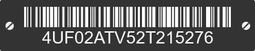 2002 ARCTIC CAT Arctic Cat 4UF02ATV52T215276 VIN decoded
