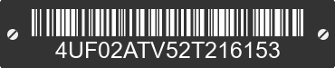2002 ARCTIC CAT Arctic Cat 4UF02ATV52T216153 VIN decoded