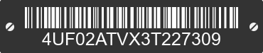 2003 ARCTIC CAT Arctic Cat 4UF02ATVX3T227309 VIN decoded