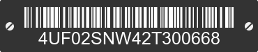 2002 ARCTIC CAT Arctic Cat 4UF02SNW42T300668 VIN decoded