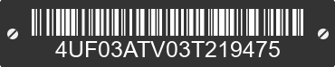 2003 ARCTIC CAT Arctic Cat 4UF03ATV03T219475 VIN decoded