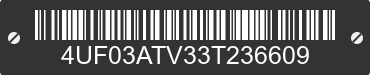 2003 ARCTIC CAT Arctic Cat 4UF03ATV33T236609 VIN decoded