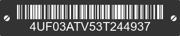 2003 ARCTIC CAT Arctic Cat 4UF03ATV53T244937 VIN decoded