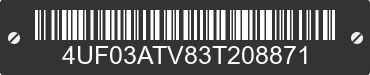 2003 ARCTIC CAT Arctic Cat 4UF03ATV83T208871 VIN decoded