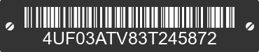 2003 ARCTIC CAT Arctic Cat 4UF03ATV83T245872 VIN decoded