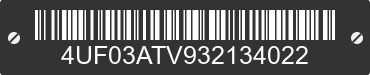 2003 ARCTIC CAT Arctic Cat 4UF03ATV932134022 VIN decoded