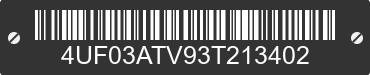 2003 ARCTIC CAT Arctic Cat 4UF03ATV93T213402 VIN decoded