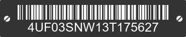 2003 ARCTIC CAT Arctic Cat 4UF03SNW13T175627 VIN decoded