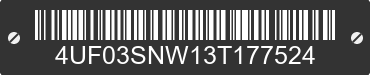 2003 ARCTIC CAT Arctic Cat 4UF03SNW13T177524 VIN decoded