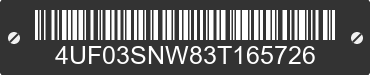 2003 ARCTIC CAT Arctic Cat 4UF03SNW83T165726 VIN decoded