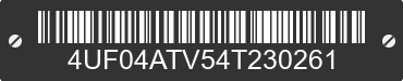 2004 ARCTIC CAT Arctic Cat 4UF04ATV54T230261 VIN decoded