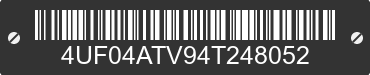 2004 ARCTIC CAT Arctic Cat 4UF04ATV94T248052 VIN decoded