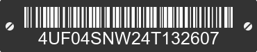 2004 ARCTIC CAT Arctic Cat 4UF04SNW24T132607 VIN decoded