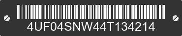 2004 ARCTIC CAT Arctic Cat 4UF04SNW44T134214 VIN decoded